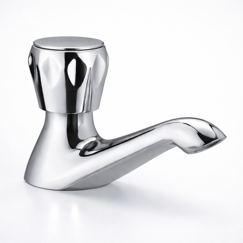 Continental Range Pillar Cock by ESKOLYF – Classic Chrome CP Fittings